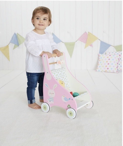 early learning centre wooden pram